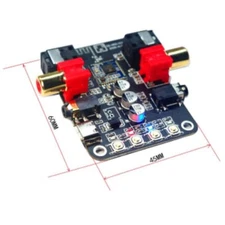 1pcs 5v Bluetooth 5.0 receiver transmitter converter Coax 24bit192K new