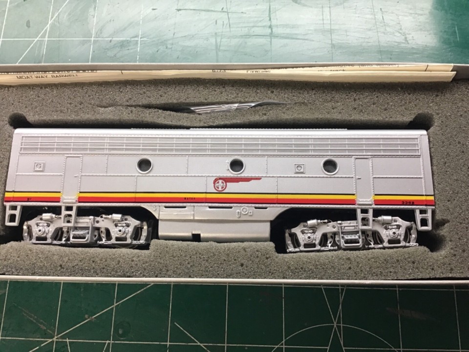 Locomotive Diesel Bachmann Plus Ho - EMD F7B Pennsylvania 9648B, Noire, échelle Ho
