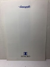 Vintage 1986 Campagnolo Syncros Lever Brochure