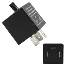 Motorcycle Electronic LED Adjustable Flasher Relay For Turn Signal Light Blinker