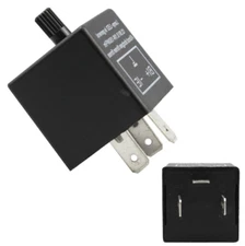 Motorcycle Electronic LED Adjustable Flasher Relay For Turn Signal Light Blinker