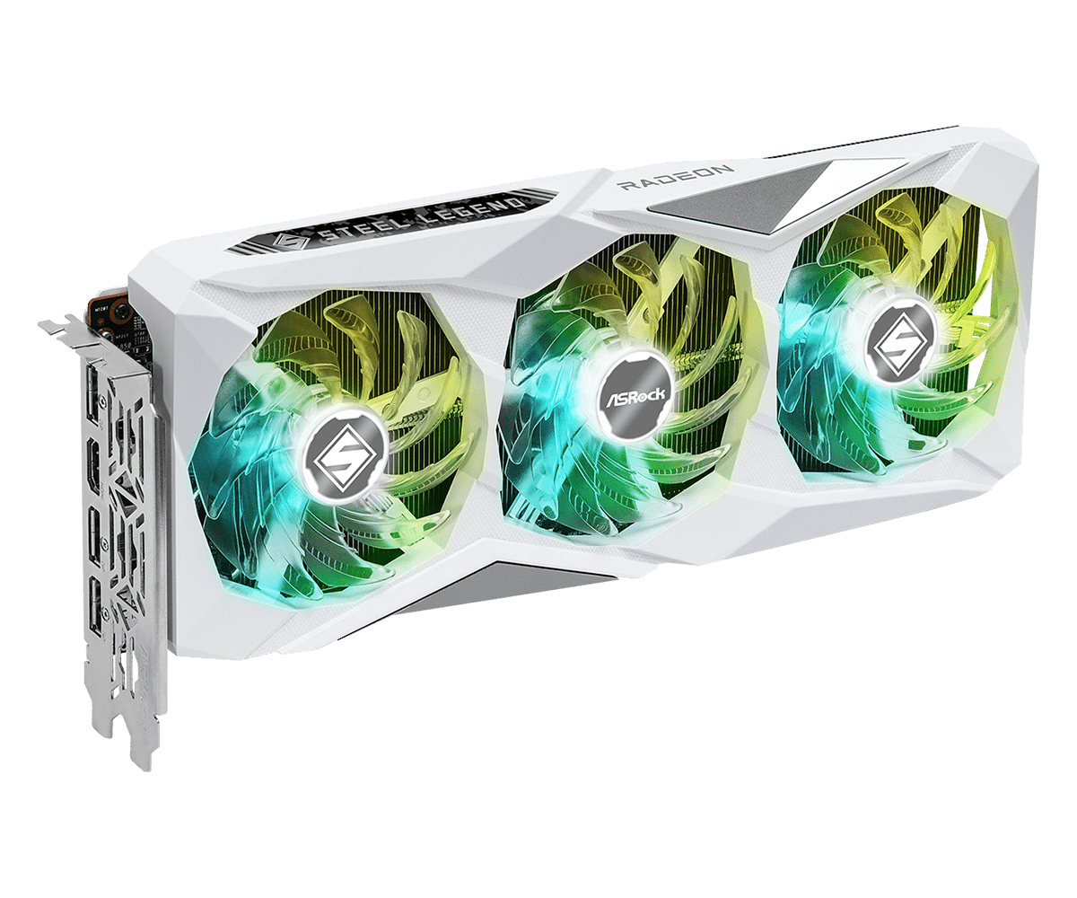 ASRock AMD Radeon RX 7600 Steel Legend 8GB OC SL 8GO Graphics Card