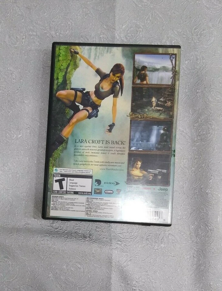 Tomb Raider Legend PC(2006) Lara Croft DVD-ROM English French Spanish A3 - Image 2 of 4