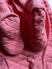 Carter's Baby Girl Quilted Bear Hooded Bunting One Piece Jacket Size 9M Pink — photo 7
