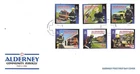 Alderney Comm/FDC - Community Serives - Fire - Guernsey -  2004  (ALD 90)