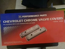 GM Performance parts Orginal Chevrolet Chrome Valve Covers 141 107 proform #
