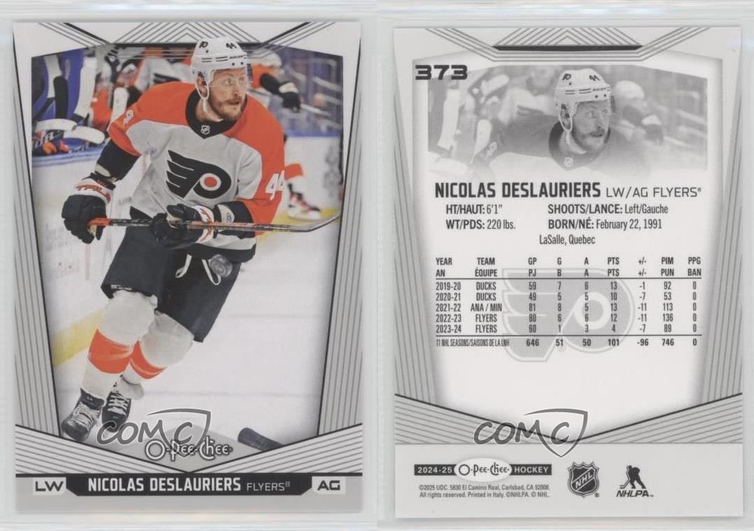 2024-25 O-Pee-Chee Nicolas Deslauriers #373 2o7