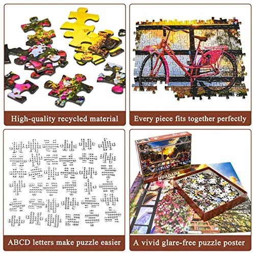 HUADADA Puzzle 1000 Pièces Adultes - Jeu D'Intelligence De l'Art De La Décora... - Photo 3/4