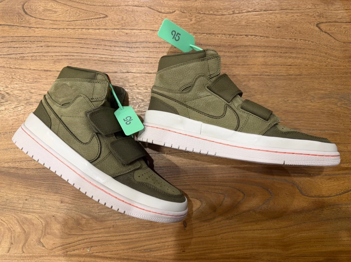 Jordan 1 Retro Double Strap High Olive Canvas for Sale