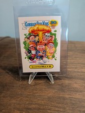 2015 TOPPS GPK Blasted Billy 111 30TH Anniversary Checklist 1b.