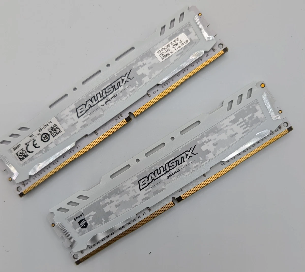 Ballistix DDR4 SDRAM 16 GB Capacity per Module Memory (RAM) for