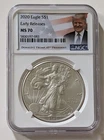 2020 SILVER EAGLE $1 EARLY RELEASES TRUMP CORE NGC MS 70 SKU 5830197-083