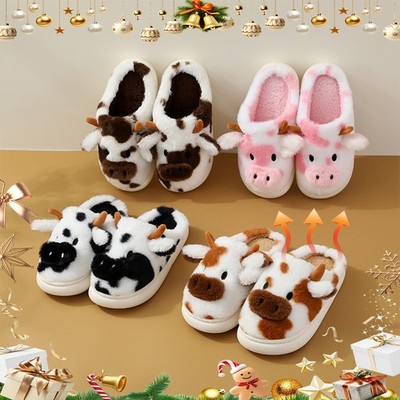 Winter New Arrival Plush Home Slippers Non-Slip Warm Women's Cotton Slippers