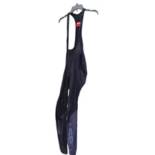 Castelli Men’s Cycling Bib Pants Sz Large Black Tights With Comfort Padded Seat