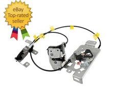 Left Driver Side Rear Door Lock Latch  Cable Compatible with Ford F150 Extended