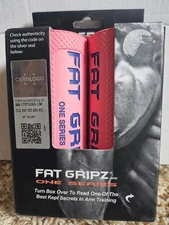 Fat Gripz One The Simple Proven Way to Get Big Biceps & Forearms Pink and Purple