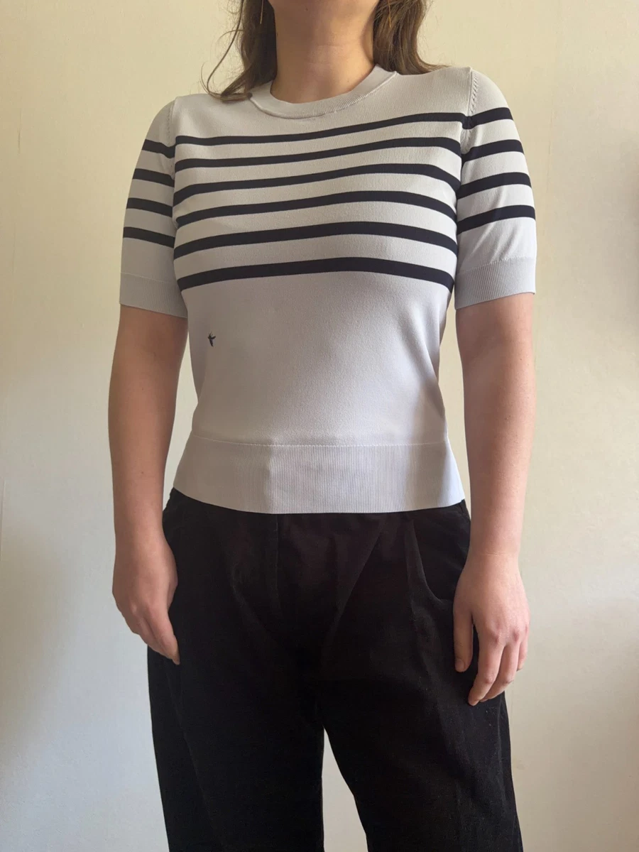 Dior Striped Tops for Women for sale | eBay