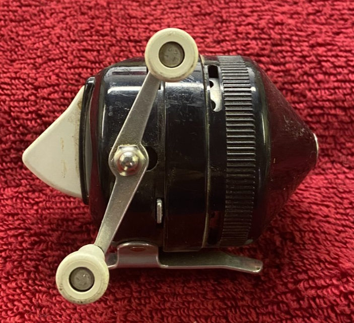 Vintage Zebco 202 Black Bait Spin Casting Fishing Reel USA Made