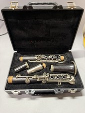 Vintage Couesnon Paris Wood Clarinet Brevete SGDG w/ Case