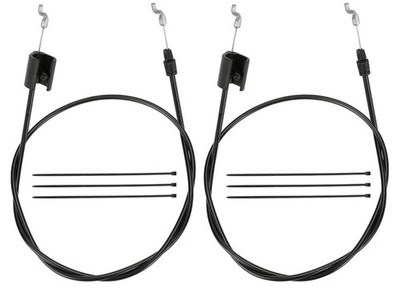 2 Pack Control Cable for Husqvarna, Poulan Pro, Craftsman, Murray, MTD