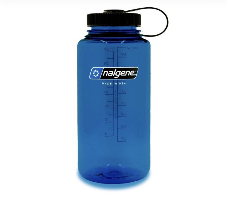 NEW Nalgene 32oz Wide Mouth Bottle- Color Blue