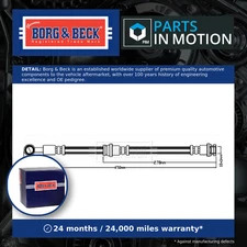 Brake Hose Front Left or Right BBH8237 Borg & Beck Hydraulic 5155076A10 Quality