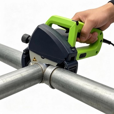 Hand-Held Electric Pipe Cutting Machine Plastic Pipe Metal Pipe Cutter 110V
