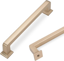 10 Pack 5 Inch 128Mm Champagne Bronze Cabinet Handles Champagne Kitchen Cabinet