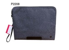 PKG Sleeve for 14" Laptop Gray PKG LS04-13-WOOL