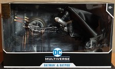 Mcfarlane DC Multiverse Batman & Batpod The Dark Knight Rises Gold Label NEW