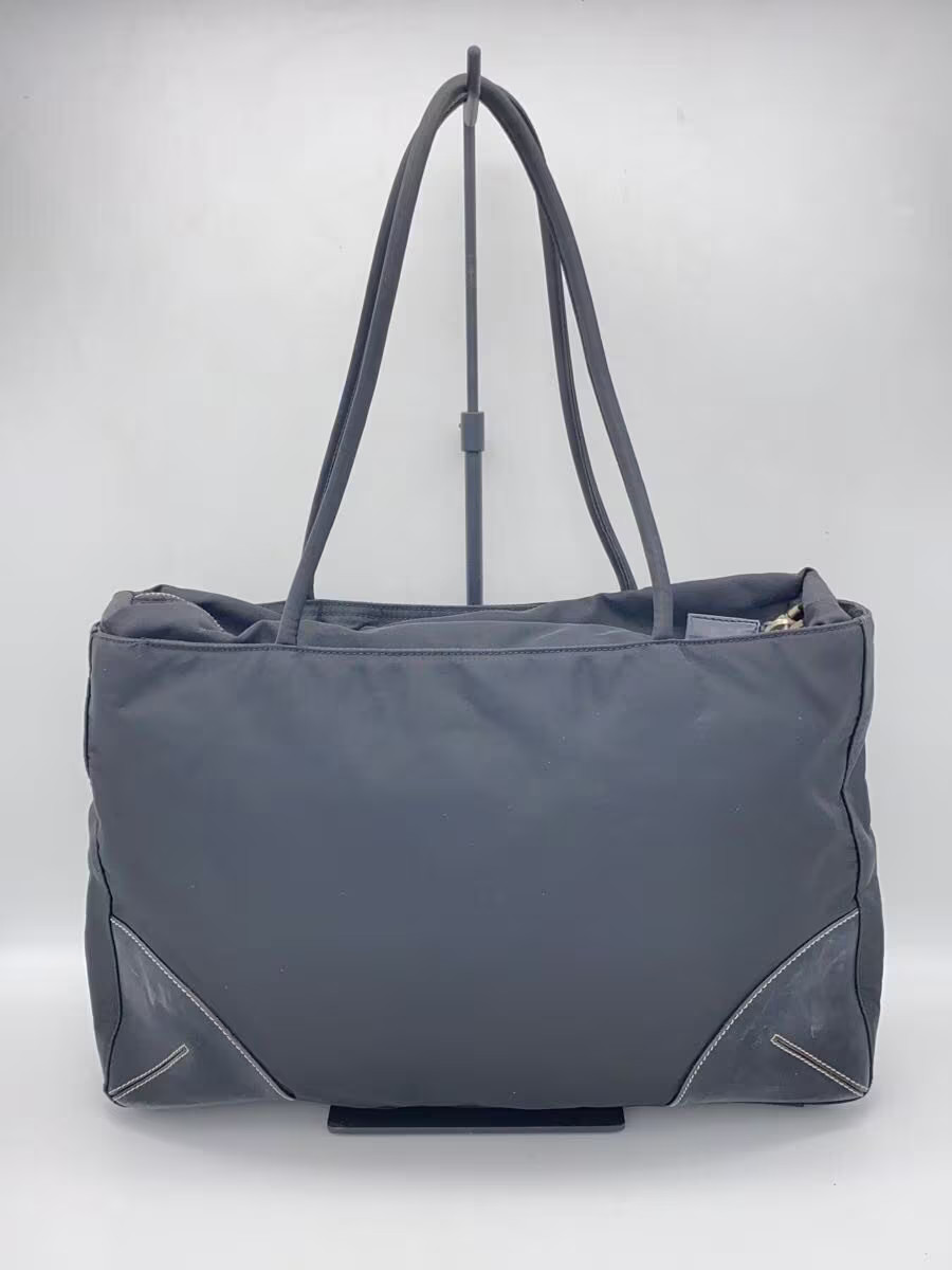 PRADA Tote Bag Nylon Black thumbnail 3