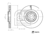 2X Febi Bilstein Bremsscheibe 196876 FüR Ford Puma J2K CF7 Ecoboost Mhev