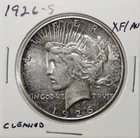 1926 S US Peace Silver Dollar $1 EF XF Extremely Fine Details