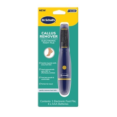 Dr Scholl s Callus Remover Electronic Foot File Electric Hard Skin Removal for