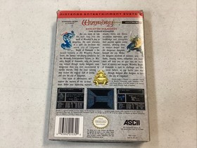 Wizardry: Knight of Diamonds (NES, 1991) CIB Manual Tested