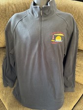 Vintage 2005 Jimmy Buffet Salty Piece Of Land Tour Concert Crew Fleece Jacket XL