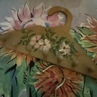 Tie Rack Organizer Holder Wood Base Wall Home Decor +3 Hangers — photo 9