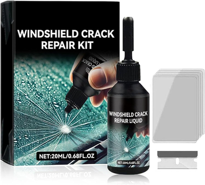 #ad Windshield Repair Kit Crack Chip Fix Glass Repair Liquid Car Windshield Tool $15.42