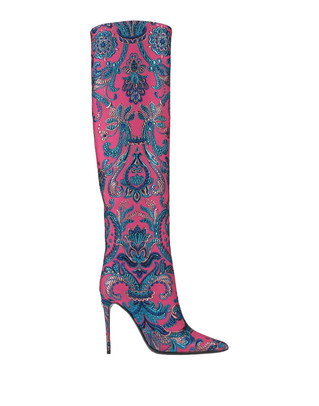 Dolce - Gabbana - Women - Brocade Boot - Fuchsia 230790₽