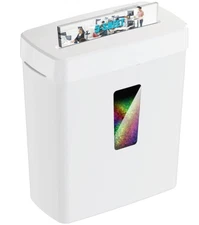 Trituradora microcorte P-5 para 5 hojas con depósito 3.43 gal y antiatascos