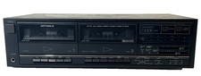 Optimus SCT-87 Dual Cassette Deck Dubbing  Recorder Model 14-655 Read Free Ship