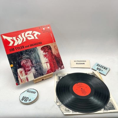 Jim Tyler Orchestra- Twist VG+/VG+ Ultrasonic Clean 1962 Gatefold