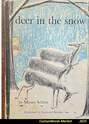 Vintage & Rare First Copy Deer in the Snow Book (1961) (50% Shipping Cost)