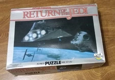 1983 Star Wars Return Of The Jedi Puzzle 70 Piece 12" x 16" Craft Master (NEW)