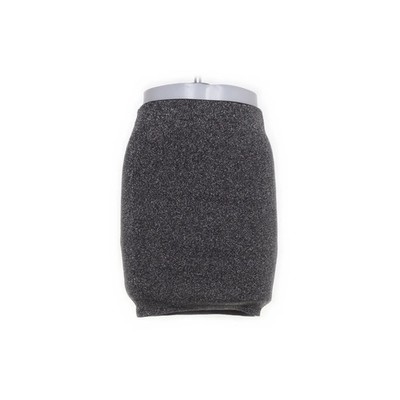 Gina Tricot, Rock, Größe: XS, Grau/Silber/Schwarz, Gepunktet, Feinstrick #MAv