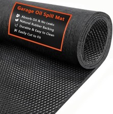 AiBOB Oil Spill Mat, 36 X 60 inches, Garage Floor Mat Under Car, Waterproof Back