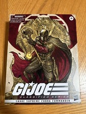 Hasbro G.I. Joe Classified Series Snake Supreme Cobra Commander New in box