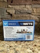 Watts 3/4 in. Bronze Double Check Valve Backf...