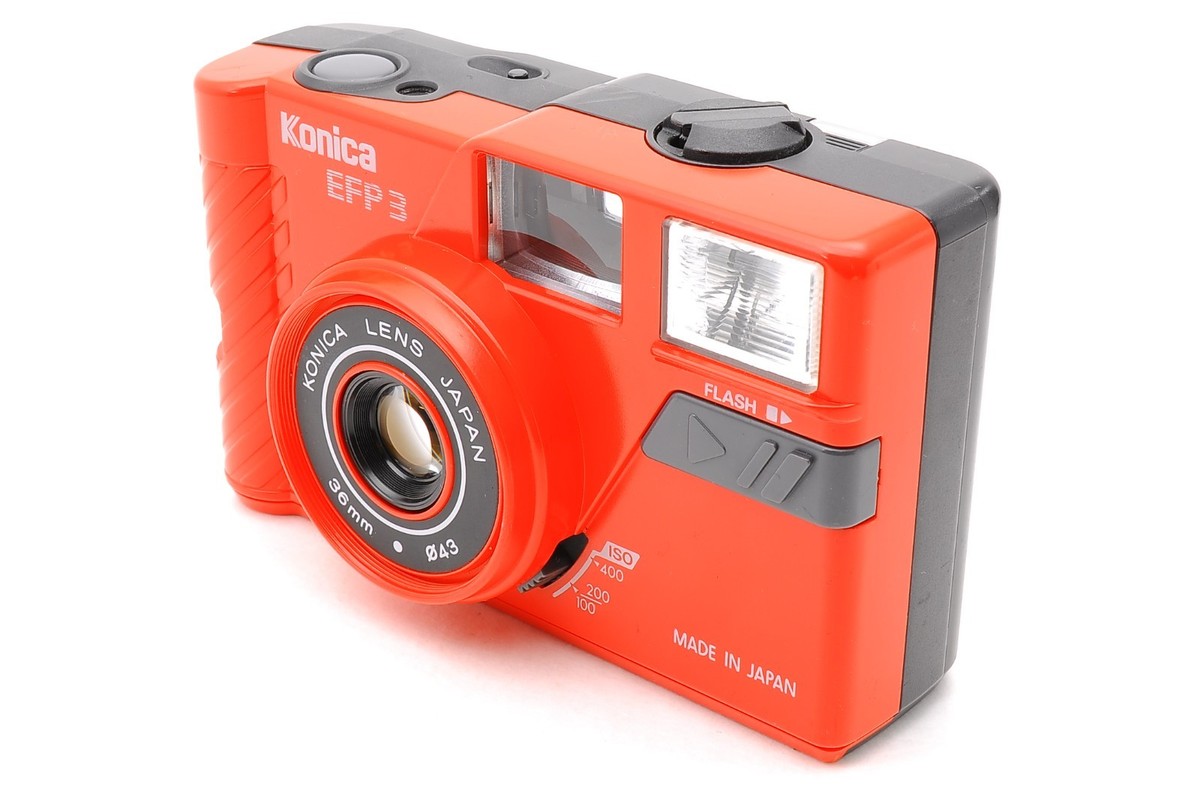 Konica EFP 3 コンパクトフィルムカメラ Konica EFP 3 [MINT , All Works] Point & Shoot 35mm Film