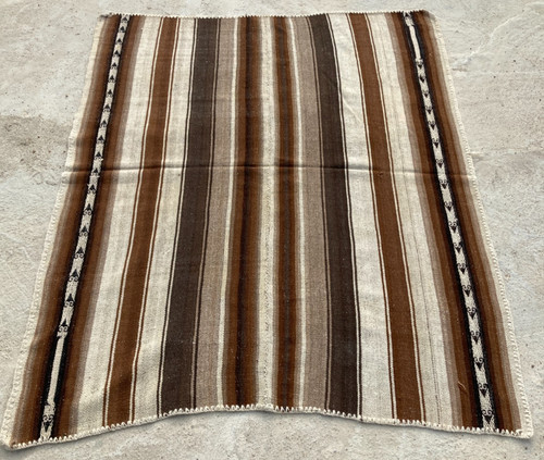 Vintage Handmade Traditional Beautiful Turkish Kilim Floor Rug Carpet 171x134 cm